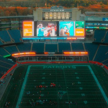 Sports venue LED display