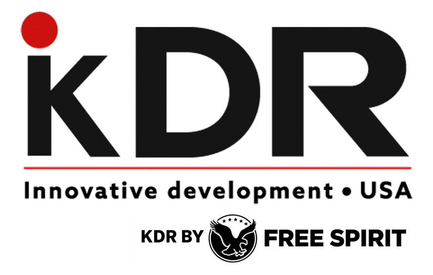 KDR is designed in the USA, KDR by Free Spirit